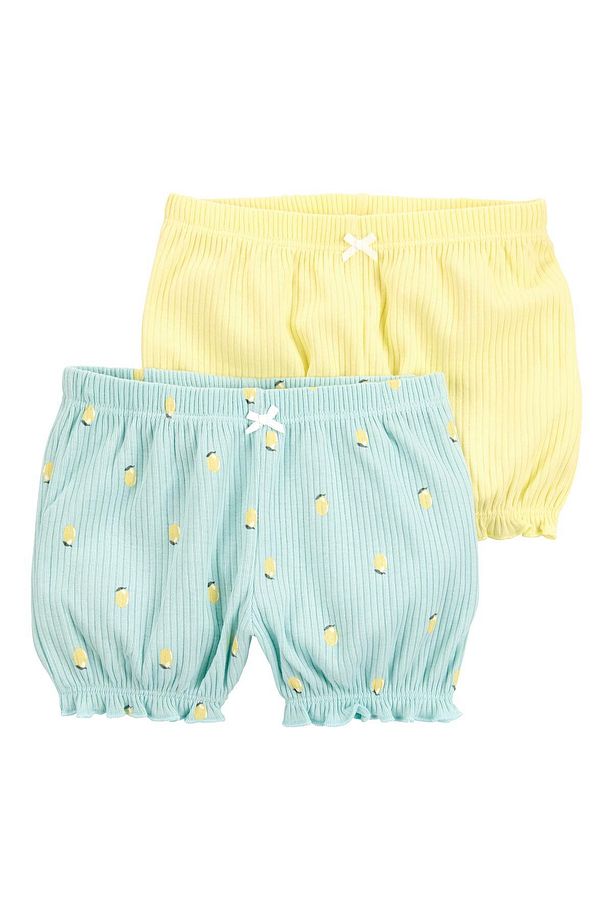 Layette Kız Bebek 2'li Şort Set - 1