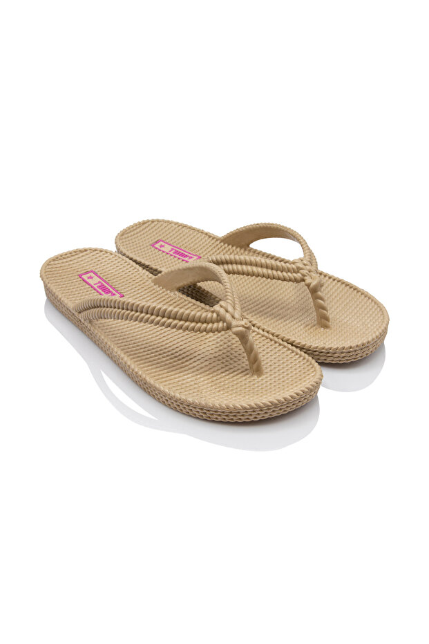 Soya Women's Flip Flops Beige 36/40