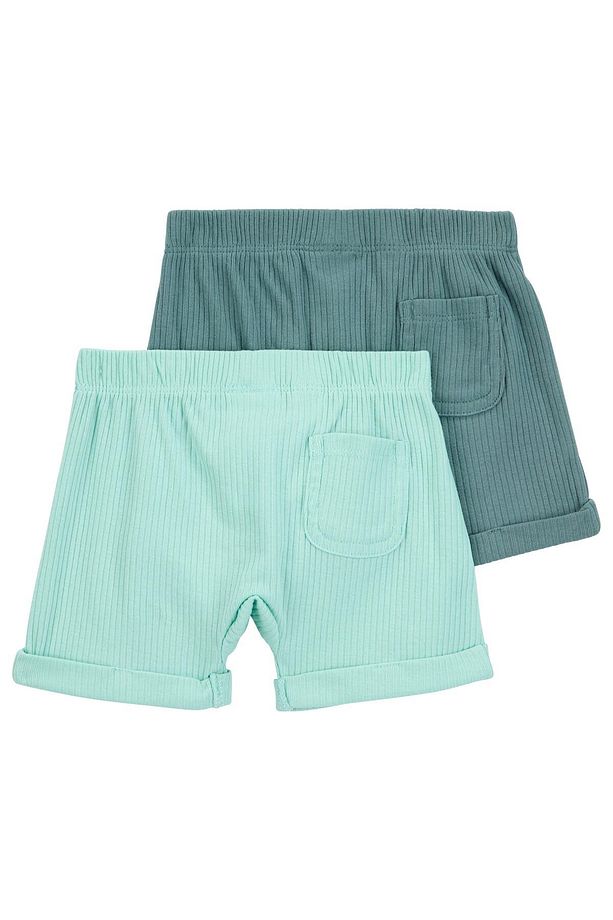 Layette Erkek Bebek 2'li Şort Set - 2