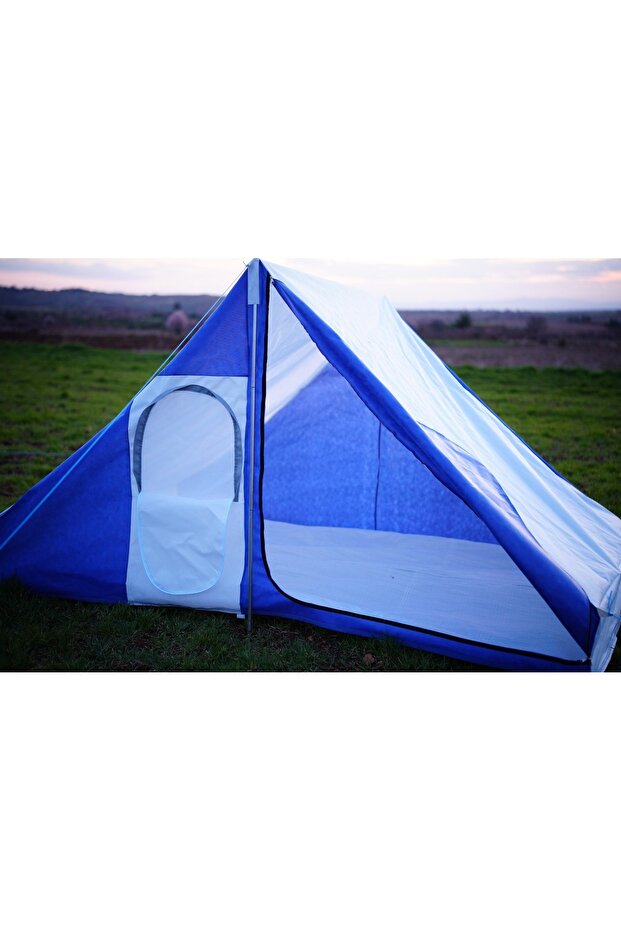 Üçgen Izci Çadır + Mat - 4