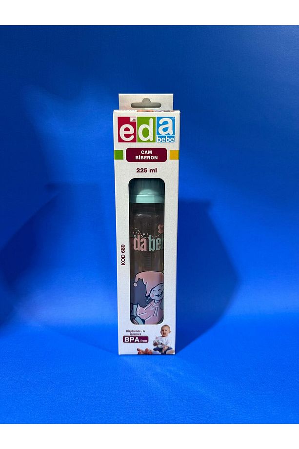 Lüks Eda Cam Biberon 225ml  Yeşil No:680 - 2