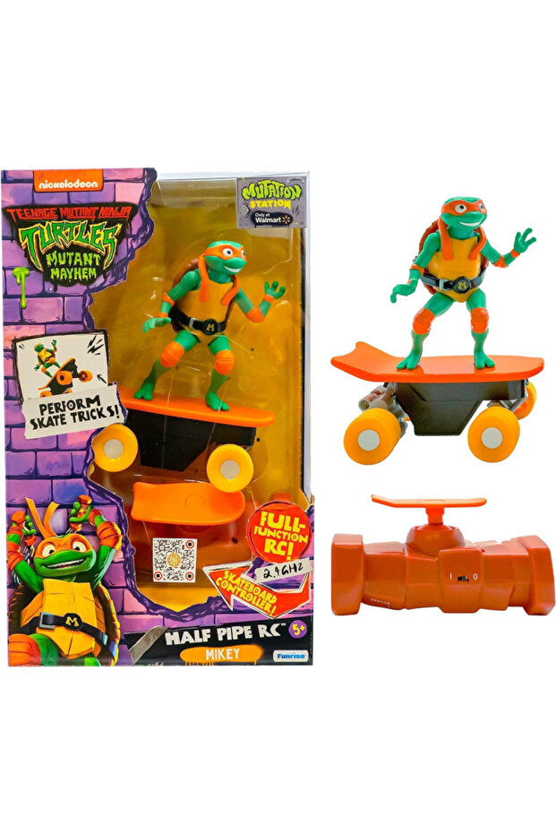 Teenage Mutant Ninja Turtles Half Pipe RC Mikey