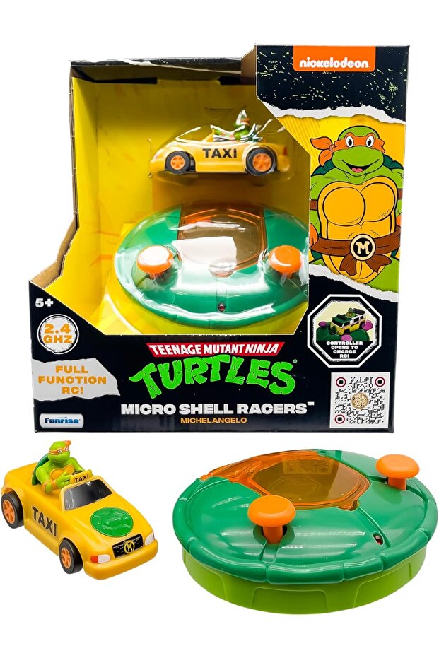 Teenage Mutant Ninja Turtles RC Micro Shell Racers Michelangelo