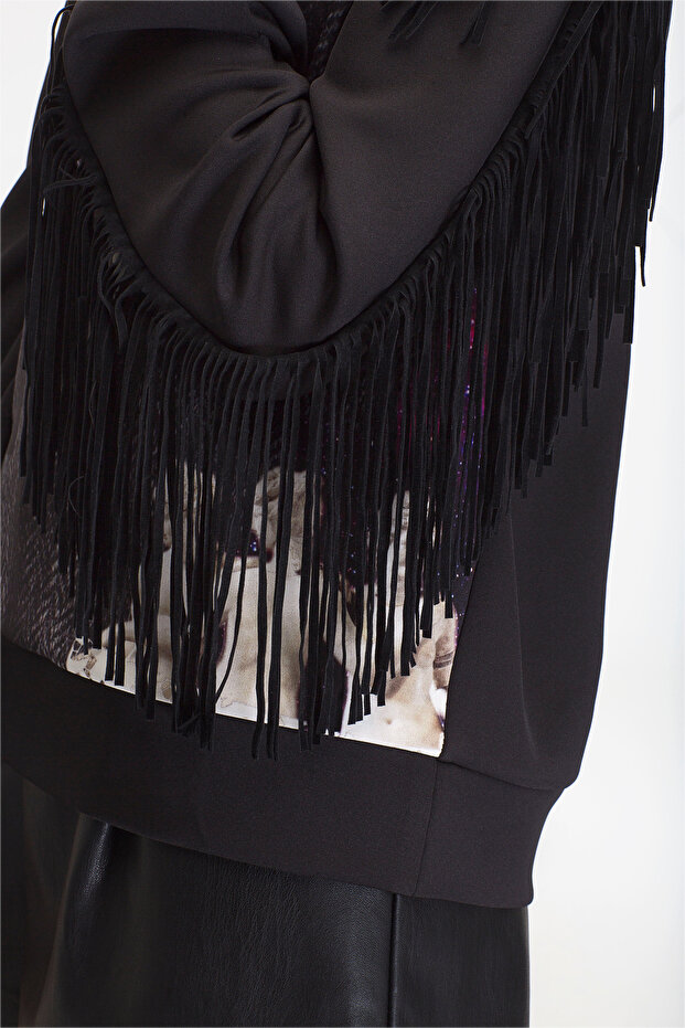 Baskılı Sweatshirt - 2