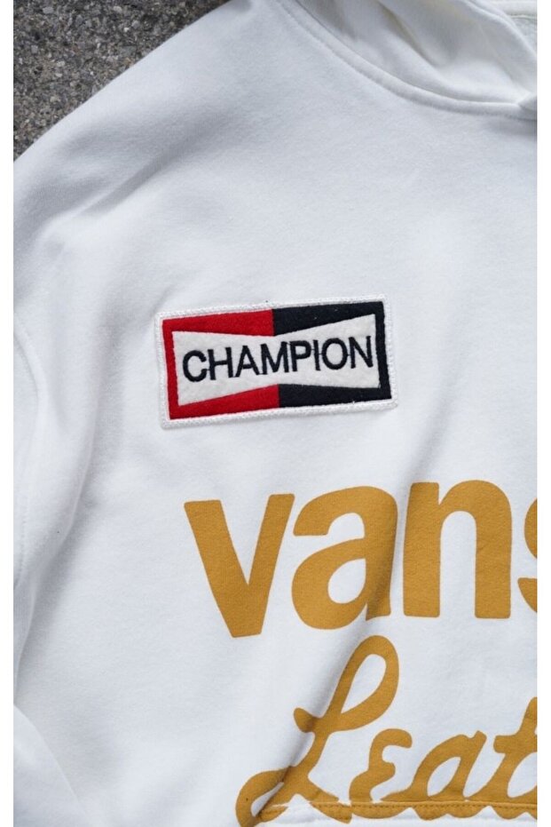 Vanson Chopper Beyaz Sweatshirt - 4