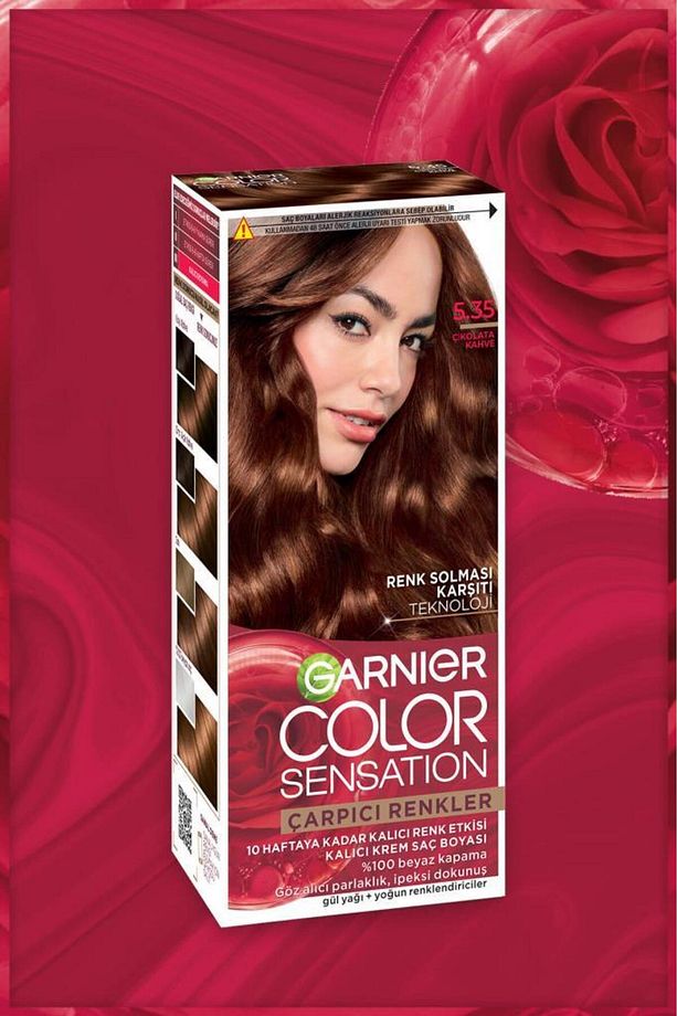 Çarpıcı Renkler 5.35 Çikolata Kahve Saç Boyası, Demikit - 4