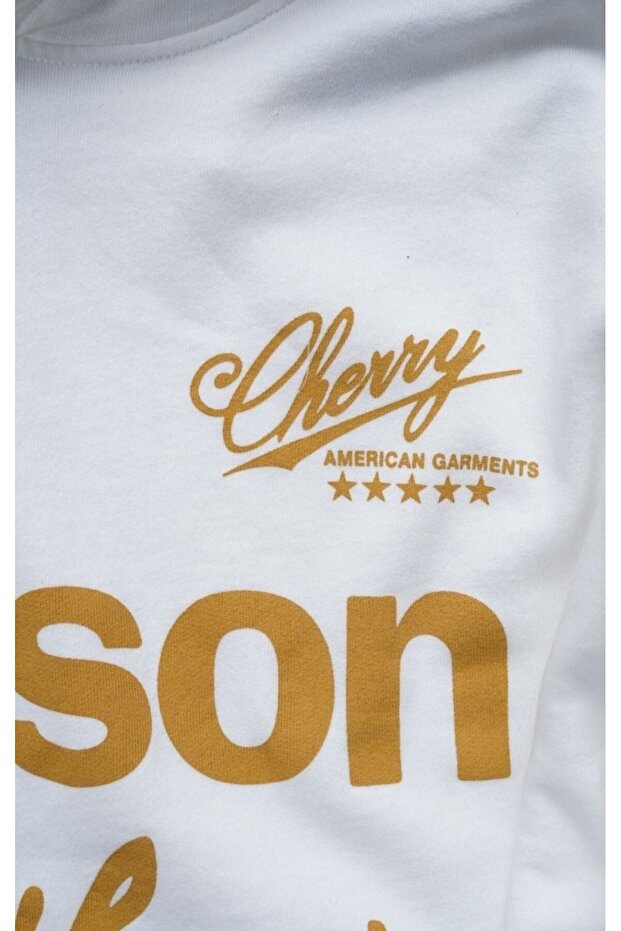 Vanson Chopper Beyaz Sweatshirt - 3