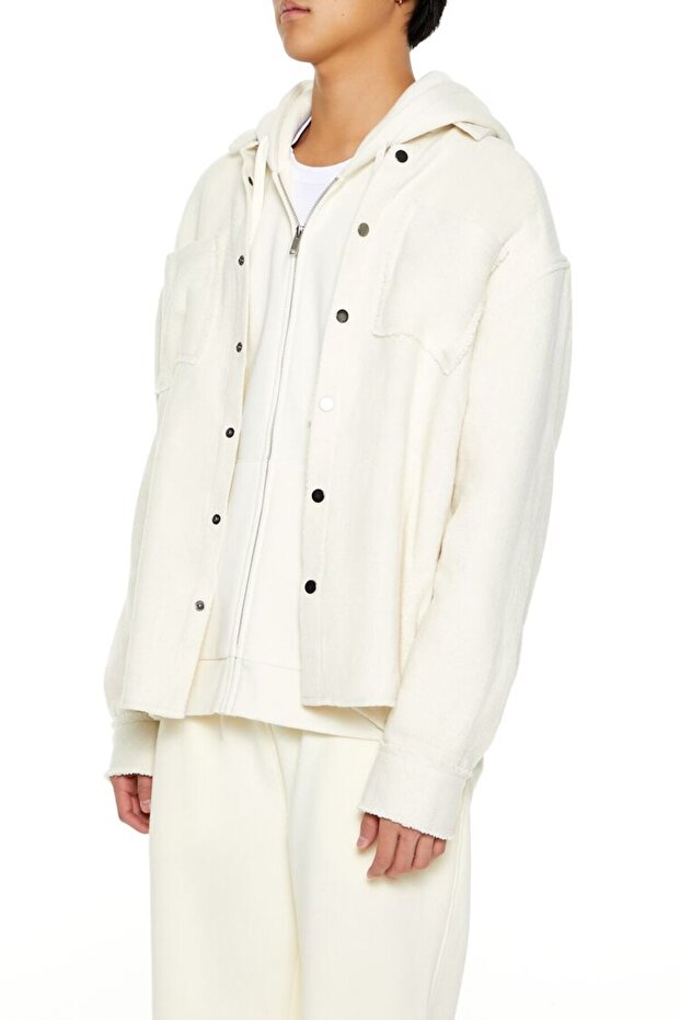 Düşük Omuzlu Gömlek - 5