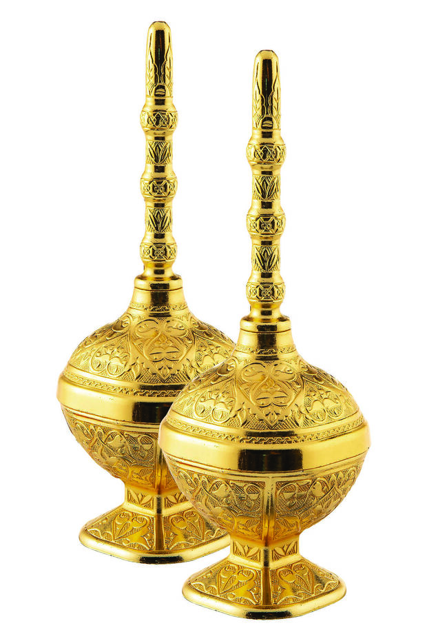 2 Adet Ebruli Güldanlık (013-2) - 1