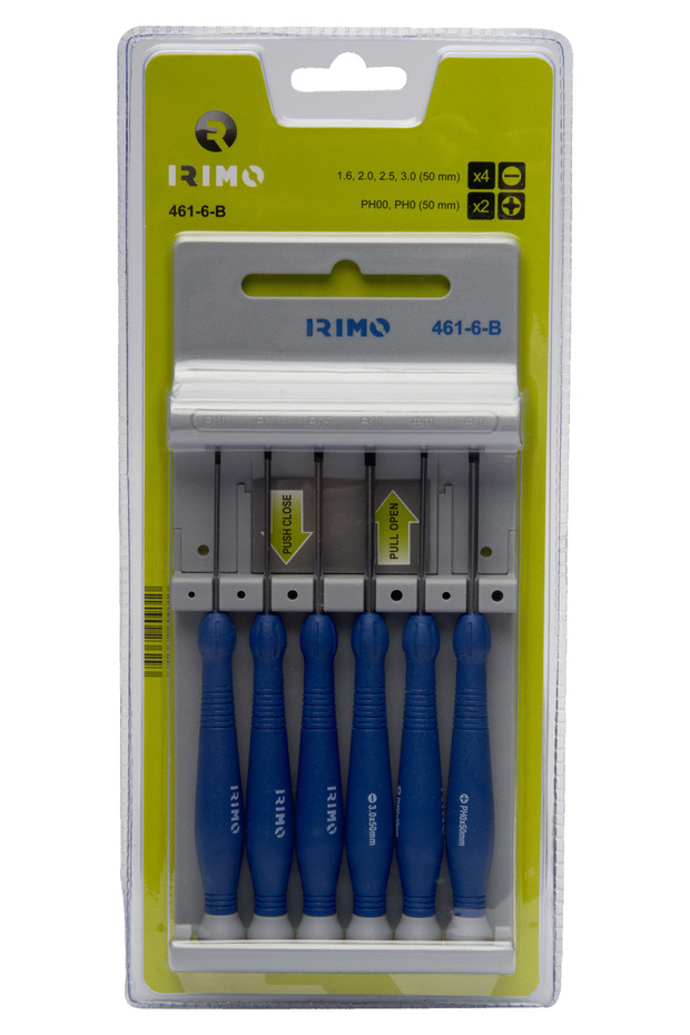 "İRİMO Hassas Tornavida Seti 6 Parça 461-6-B - 4