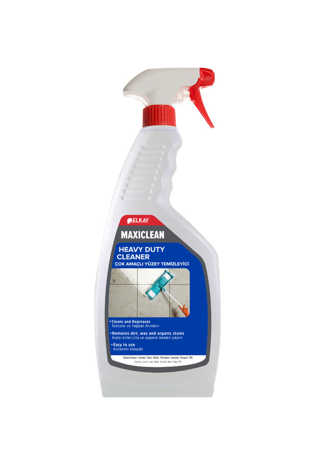 Maxiclean Profesyonel Yüzey Temizleyici Cila Kir Yağ Sökücü Doğal Taş Seramik Porselen 500ml - 1