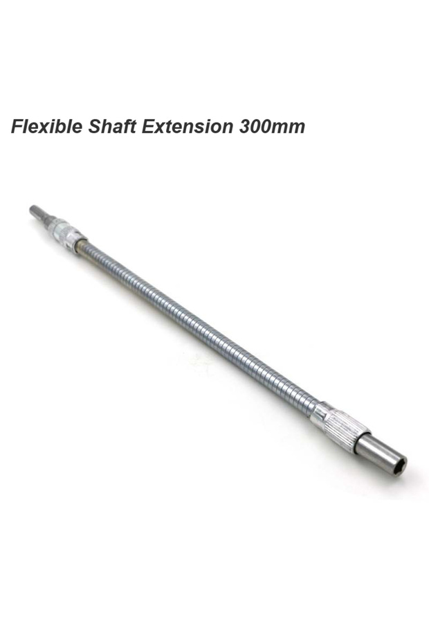 Flexible Drill Shaft Flexible Drill Bit Extension Flex Shaft Metal for Electric Screwdriver Adapter