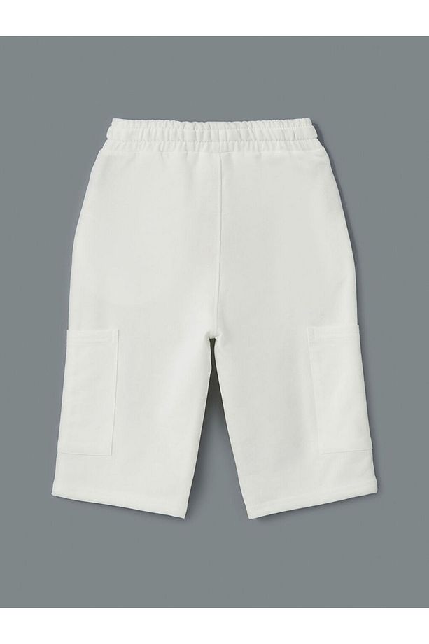 LCW Beli Lastikli Basic Erkek Çocuk Kargo Şort - 2