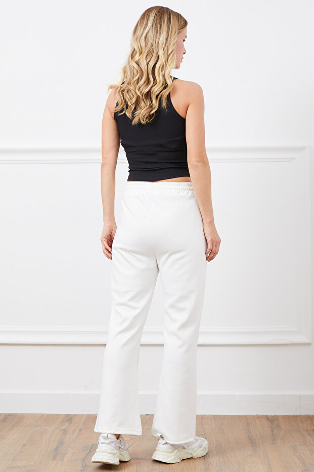 İspanyol Paça Modal Pantolon - 4