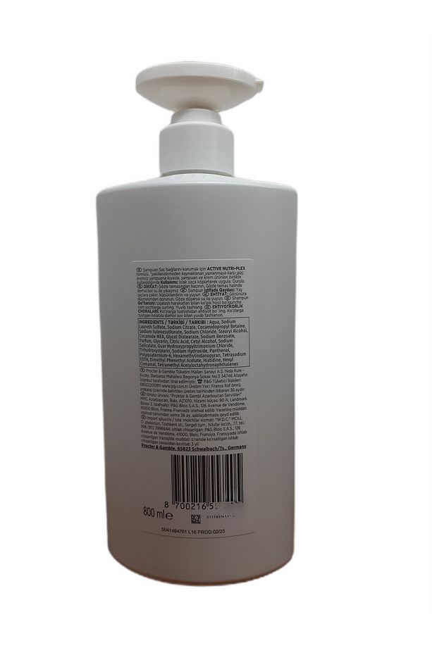 ACTİVE NUTRİ PLEX ONARICI VE KORUYUCU 800 ML ŞAMPUAN X 2 ADET - 3