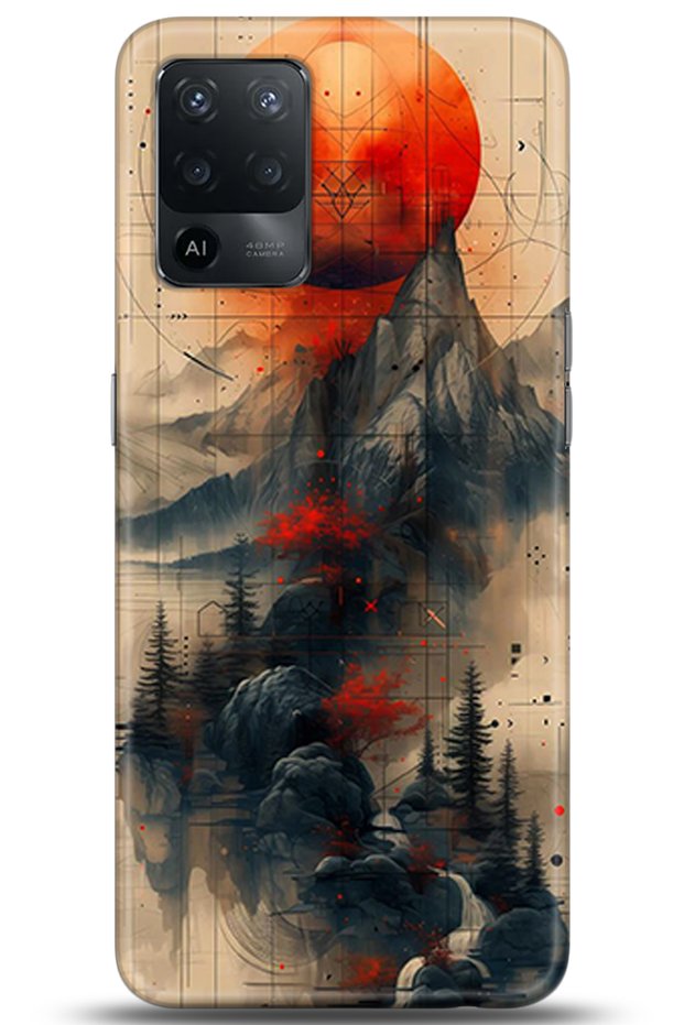 Oppo Reno 5 Lite Case Hd Printed Case - Pamper Yourself 5244