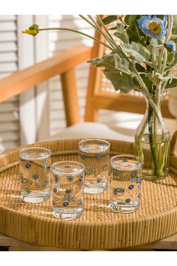 Kahve Yanı Su Bardağı Seti 4'lü - 125 ml - 1
