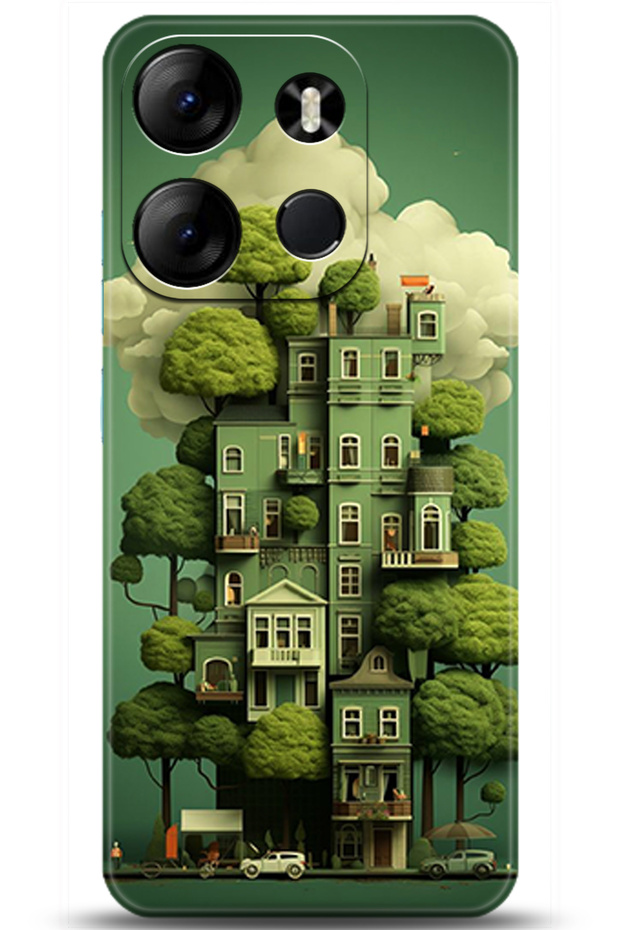 Spark Go 2023 Case Hd Printed Case - Pamper Yourself 5273