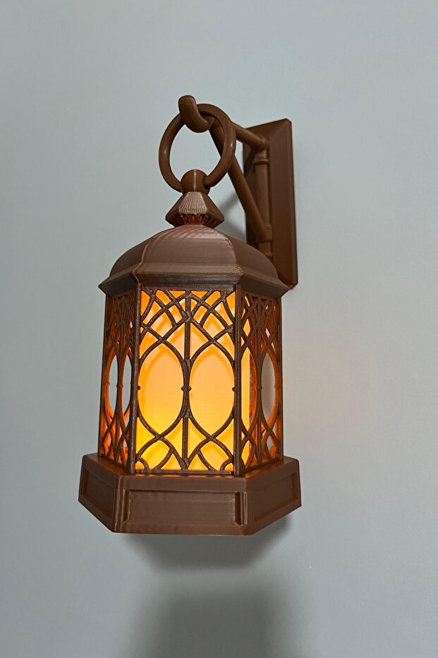 Şık & Dekoratif 3D Baskı Duvar Apliği - 5