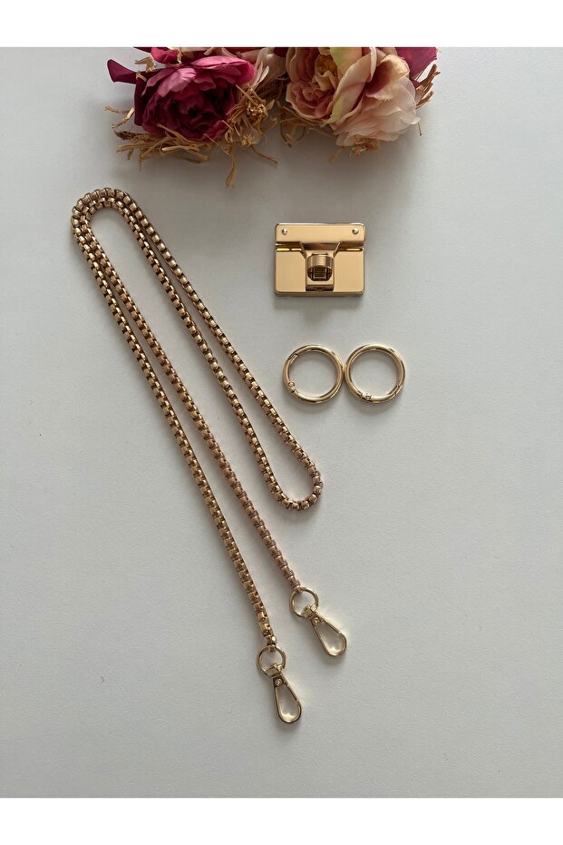 Set Chain Lock for Knitted Bags