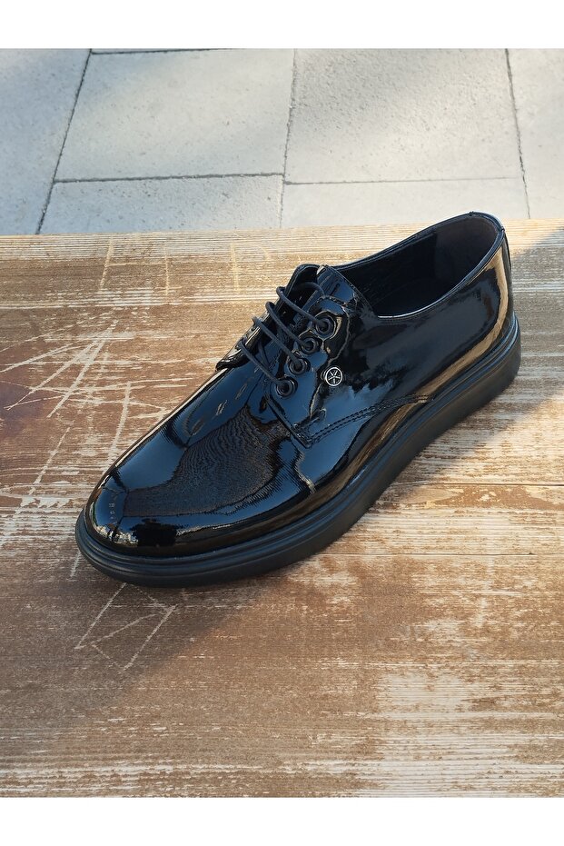 Men's Erboy Summer Baabet Poly Haflig Patent Leather