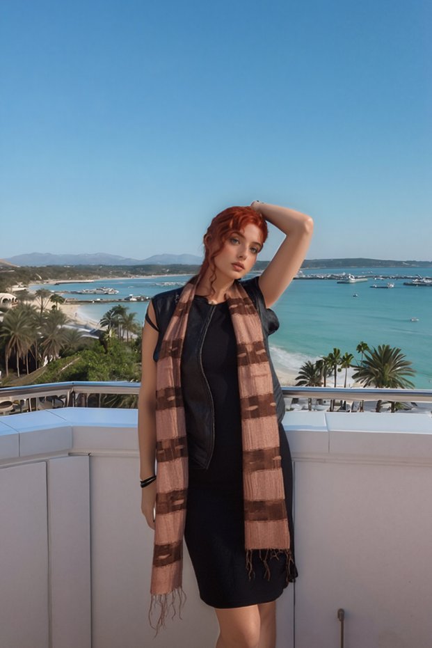 Koza Silk Shawl Scarf