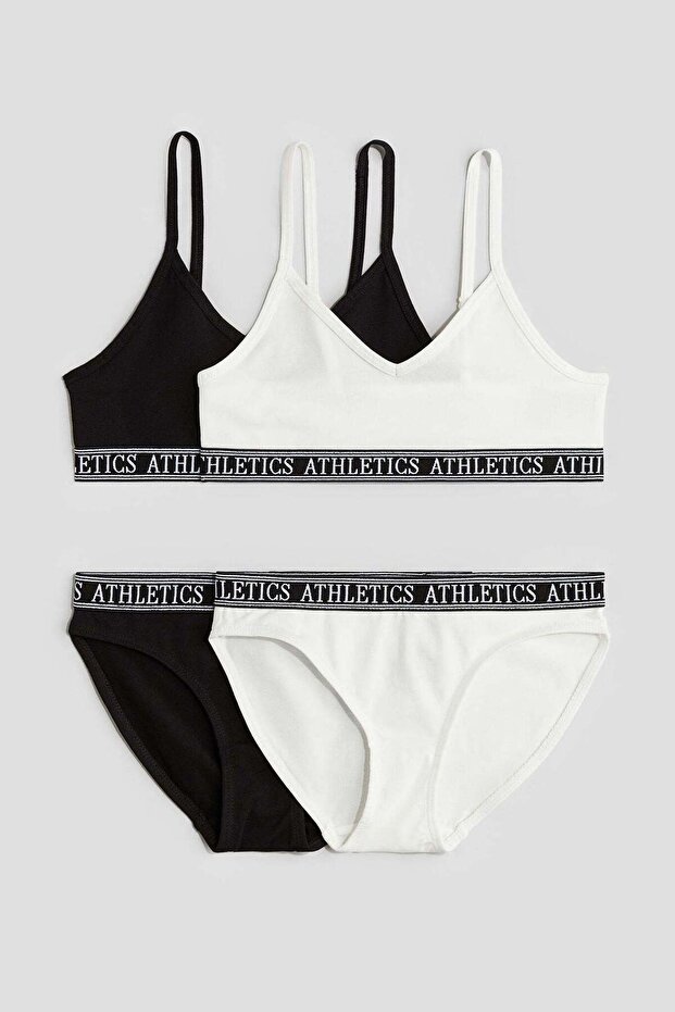 4-piece cotton underwear set