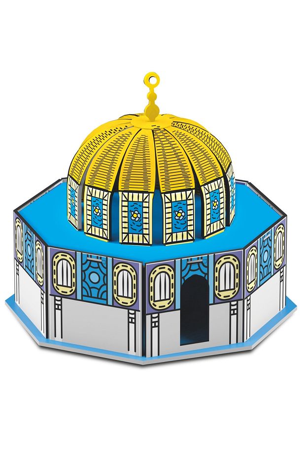 Mescid-i Aksa 3D Ahşap Puzzle Maketi (Boyanabilir Boya Fırça Seti) - 2