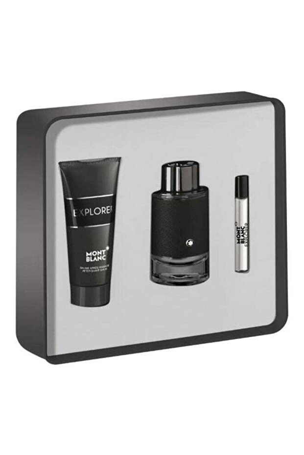 طقم هدايا إكسبلورر من 3 قطع EDP (100 Ml, 7.5 Ml), After Shave Balm 100ملليلتر