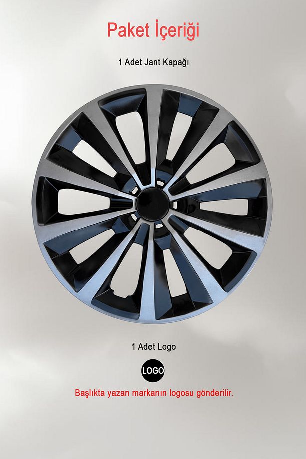 Skoda Felicia Rapid Scala Superb 15'' İnç Jant Kapağı 1 ADET Çift Renk 302 - 2