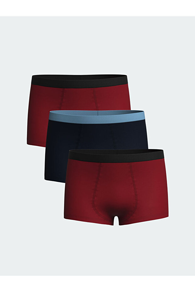 Lcw Eco Mixed Basic Boy's Boxers 3Pcs