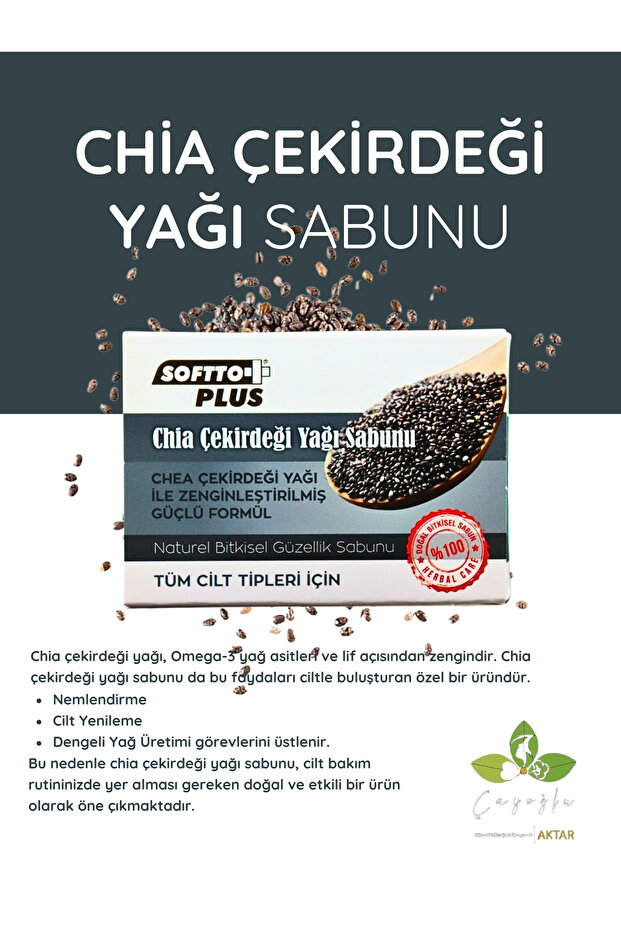 Chia Çekirdeği Sabun