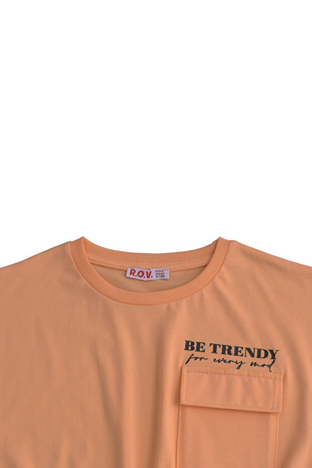 تي شيرت "كن عصريًا" (خوخي) - 2