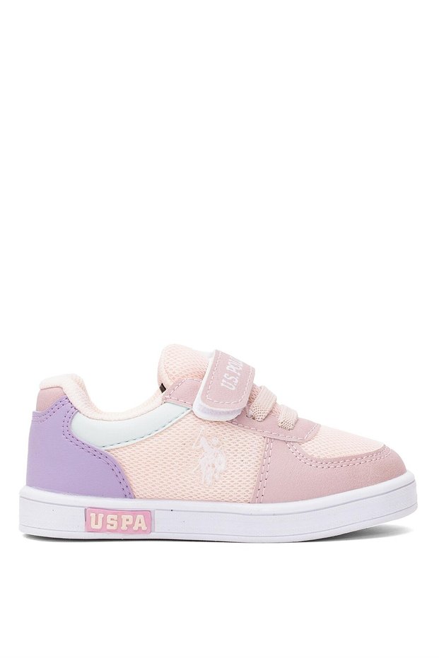U.S. Polo Assn. 101952591 5I Carren 5Fx Baby Girl Classic Sneaker Pink