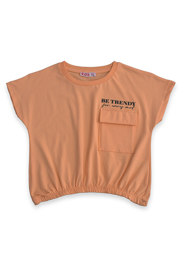 تي شيرت "كن عصريًا" (خوخي) - 1