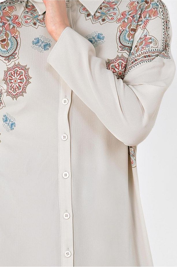 MANDALA DESENLİ TUNİK 4875 - 4