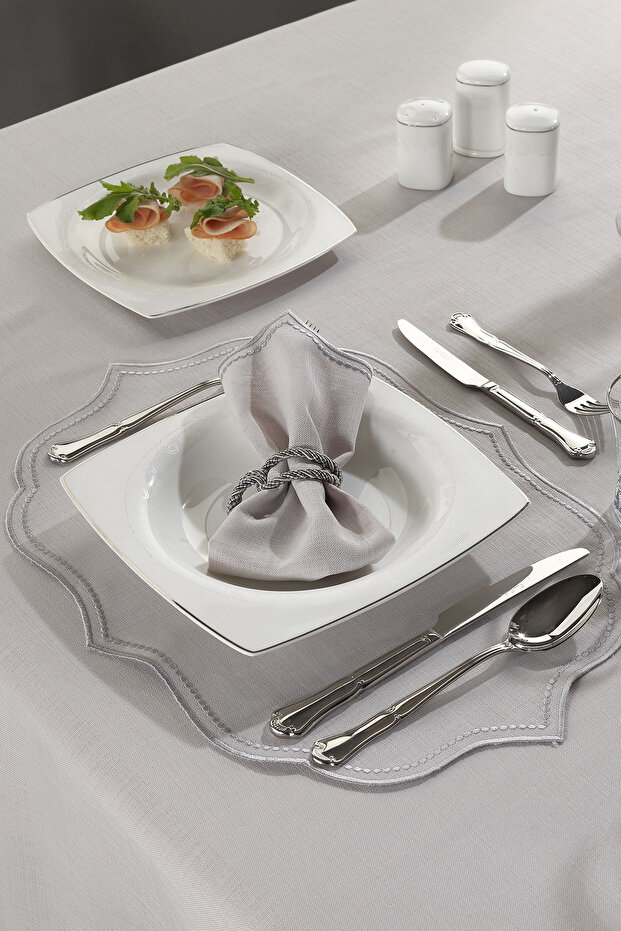 Ester 2'li Peçete Gri/silver - 2