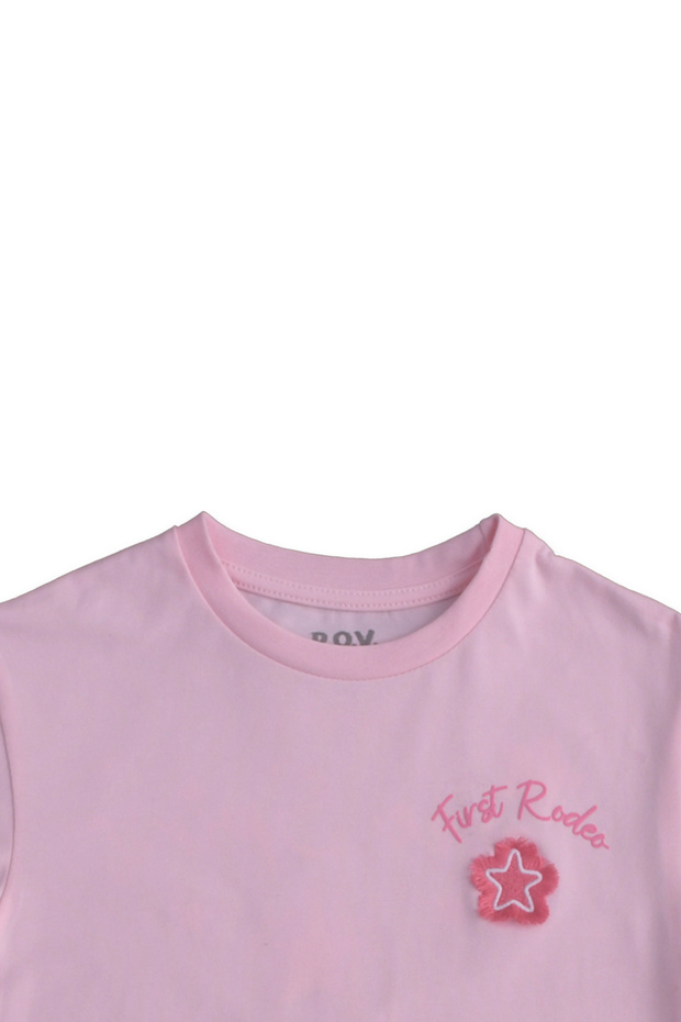 First Rodeo Tee (Pink) - 2
