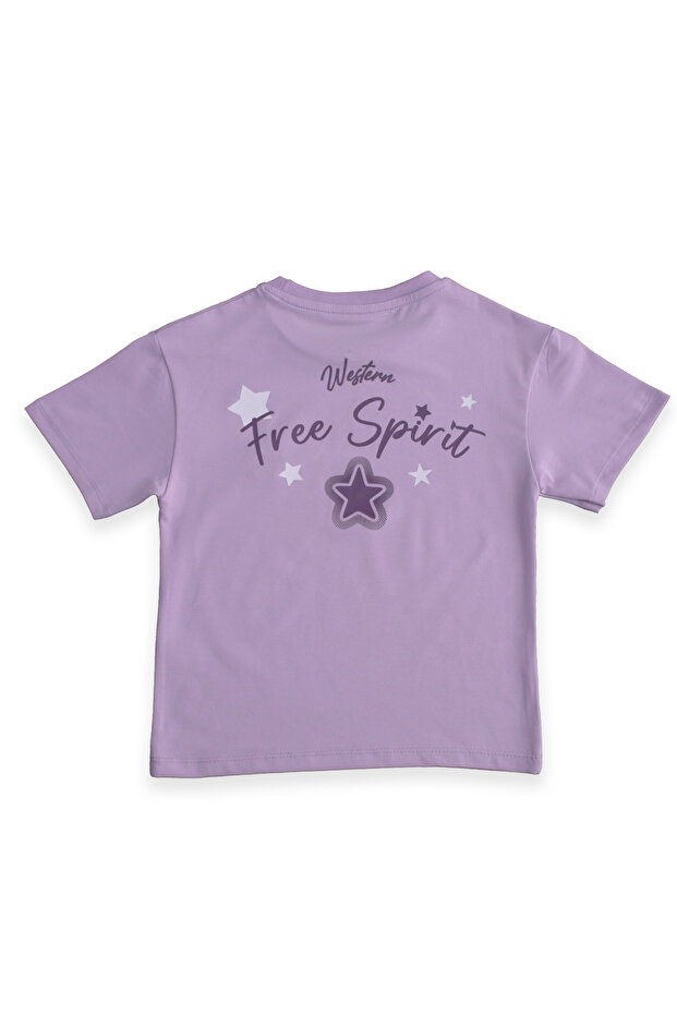 First Rodeo Tee (Lilac) - 3