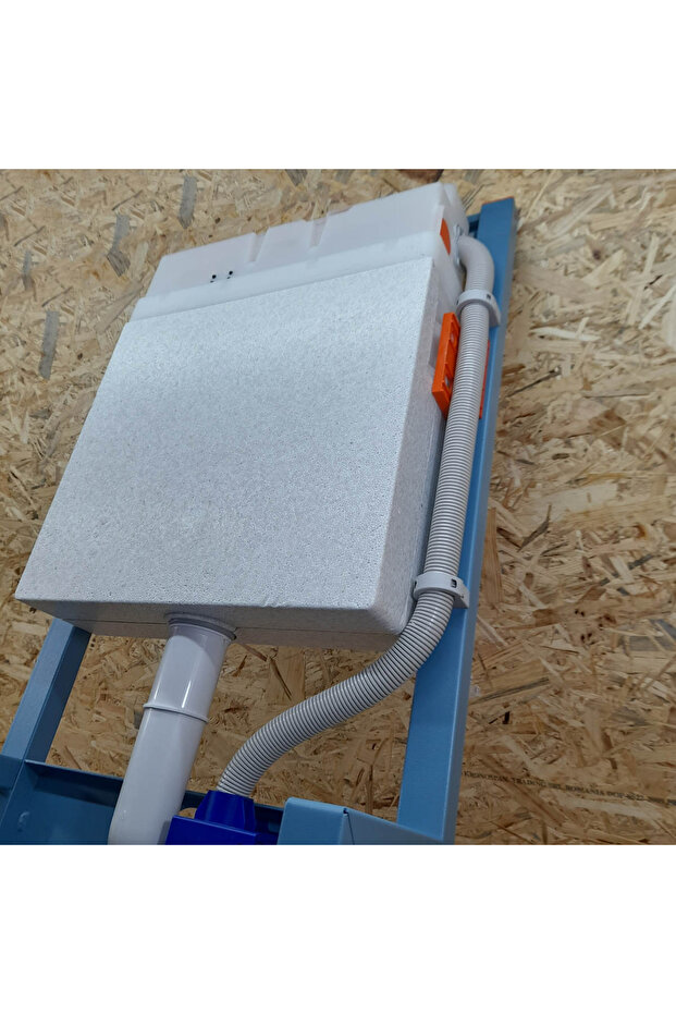 Quick-installation concealed WC cistern 3/6 lt for light plasterboard walls, 12cm - 6