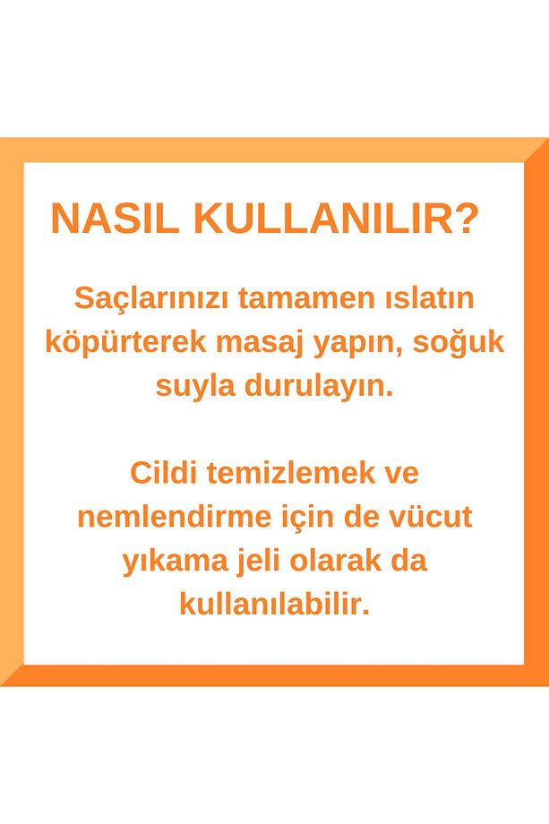 Erkeklere Özel Üçü Bir Arada Saç Şampuanı 400ml ( Şampuan+saç Kremi+duş Jeli) - 6