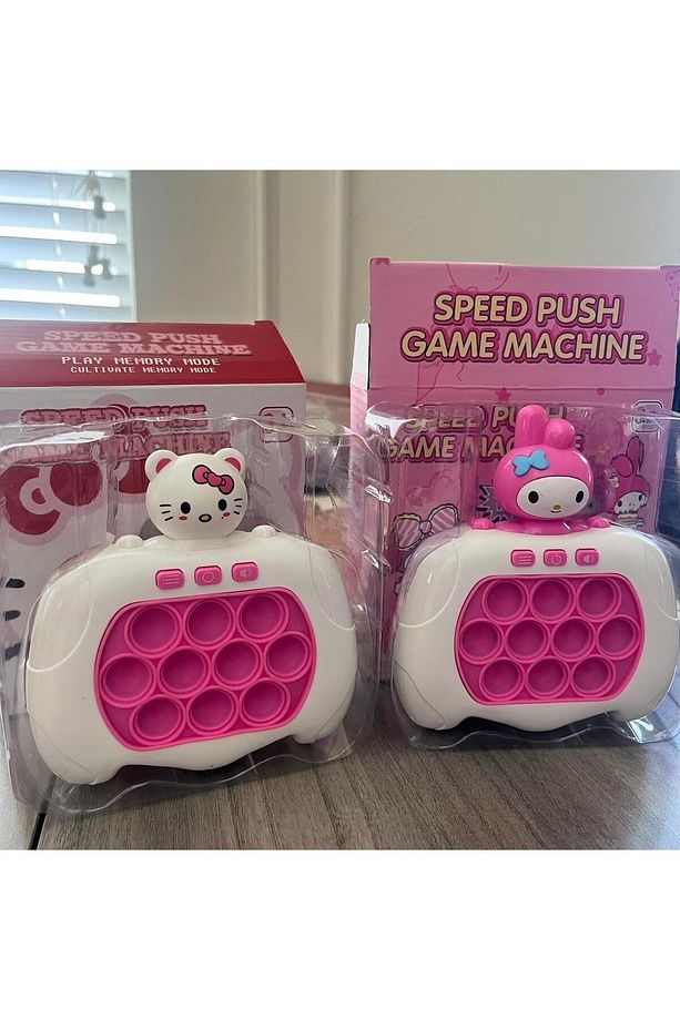 Fast Push Popit Oyuncak Işıklı Ve Sesli Stres Giderici Hızlı Itme Oyuncağı Eğitici Pop It Mavi - 6