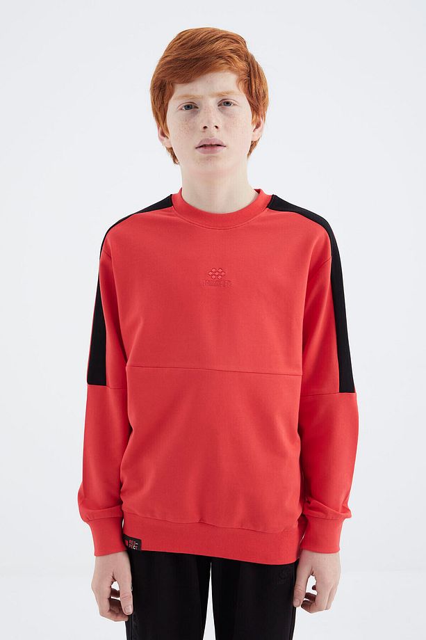 Fiesta Basic O Yaka Erkek Çocuk Sweatshirt - 11182 - 4