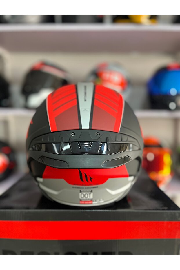 Helmets Mt Cosmo Sv solid Mat siyah kask - 3