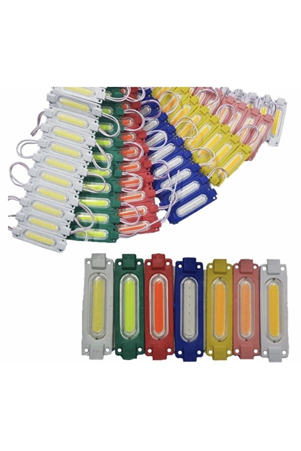 Cob Led Modül Lensli 2 Watt 12 Volt Beyaz (10 ADET) - 2