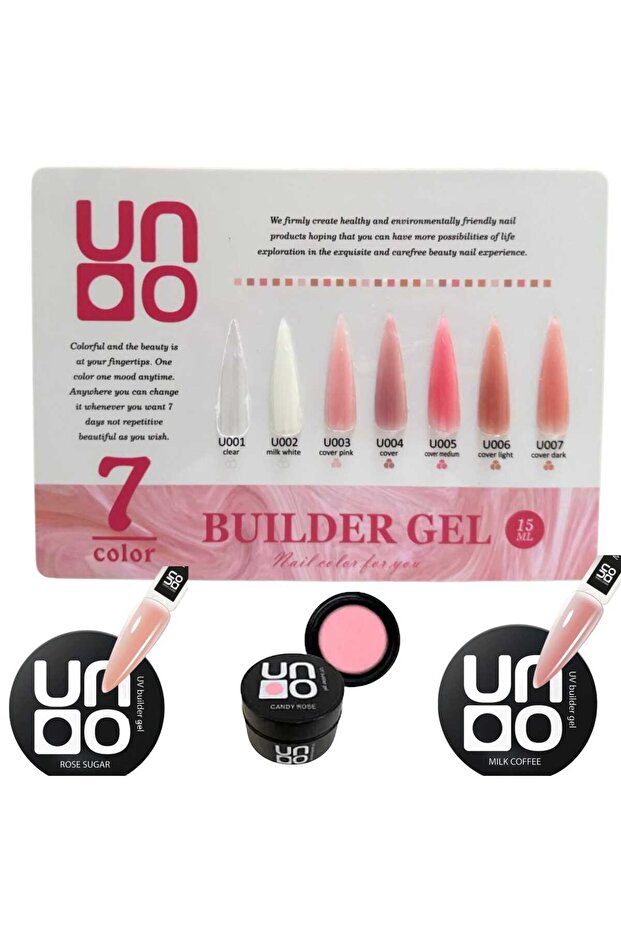 15 ML Uno Uv Builder Jel Çeşitleri - 2