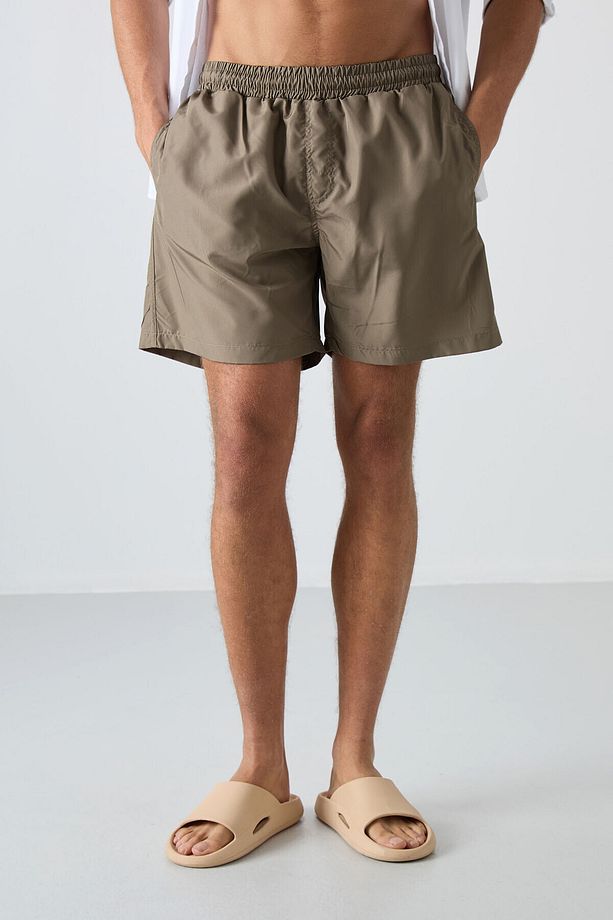 Camel Hızlı Kuruyan Standart Fit Erkek Deniz Şortu - 81237 - 3