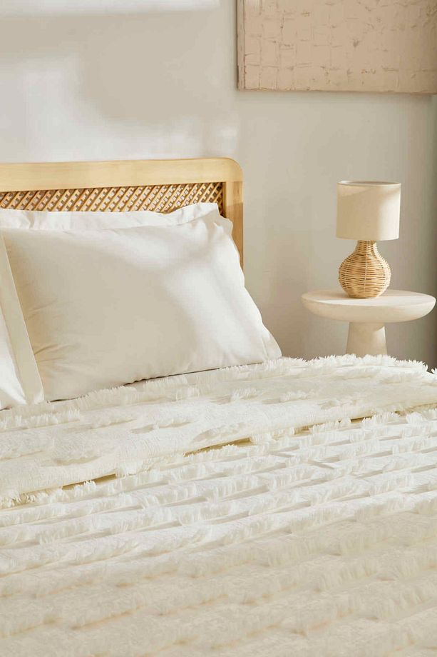 Ellia Çift Kişilik Yatak Örtüsü Offwhite - 5