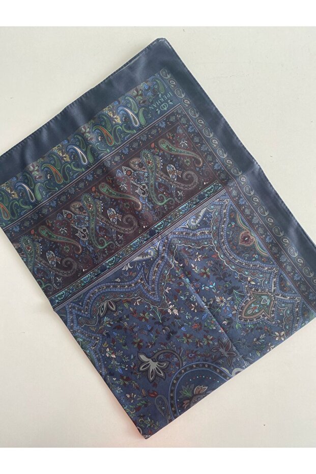 شال قطني رفيع بنمط هندوسي - 1