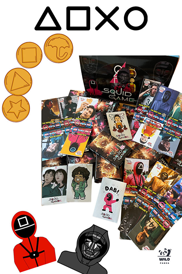 Squid Game 2. Season Cards - 24 Sacred 144 Playing Cards